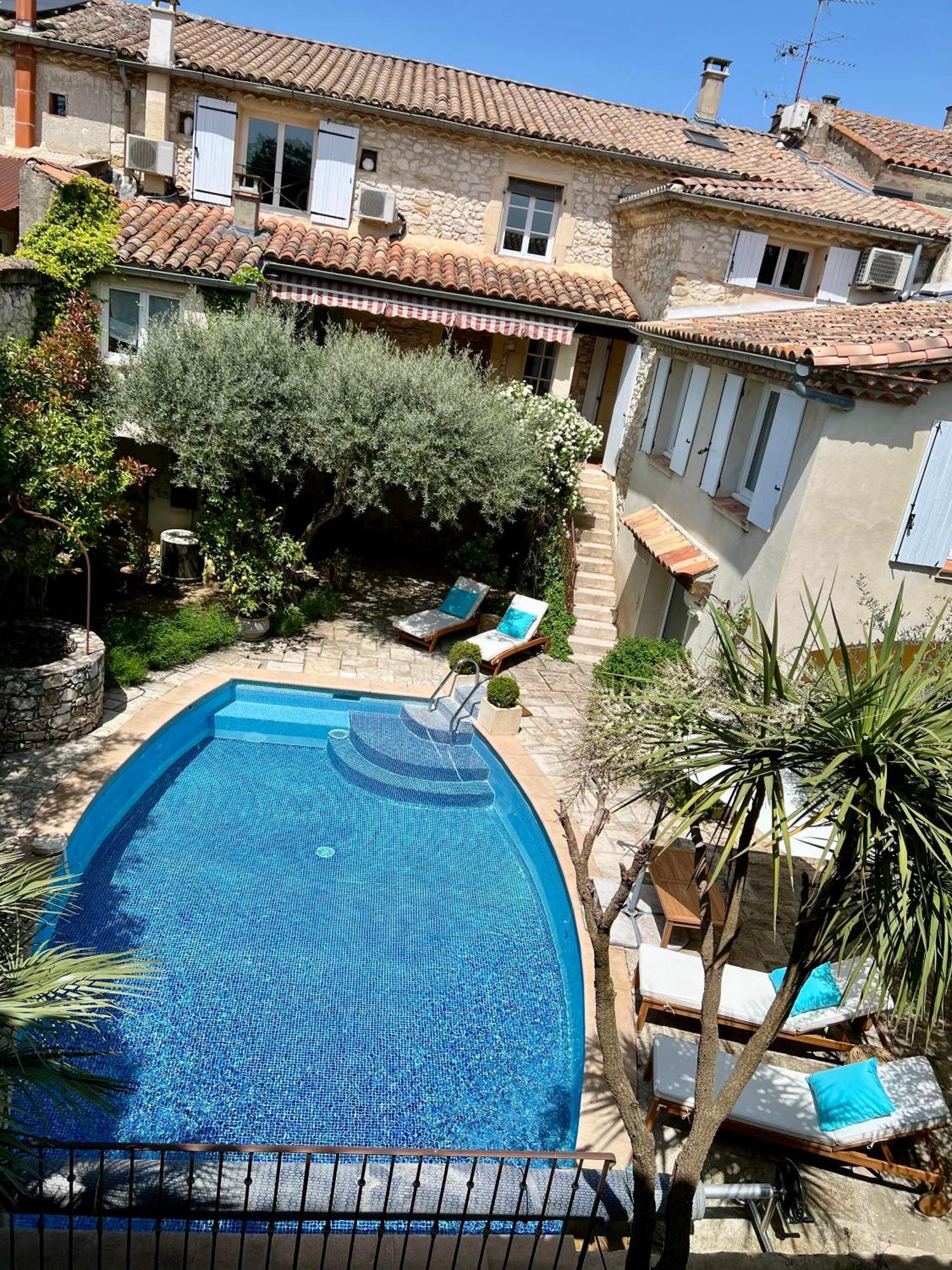 La Maison Des Autres, Piscine Chauffee, Chambres D'Hotes Proches Uzes, Nimes, Pont Du Gard Saint-Genies-de-Malgoires Exteriér fotografie